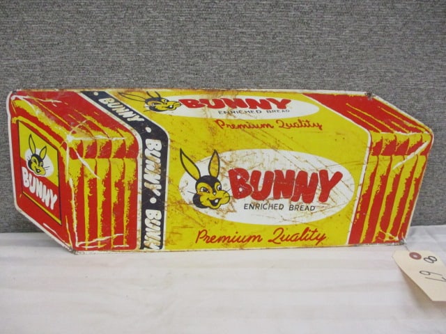 Tin Bunny Bread Sign (1 of 3)