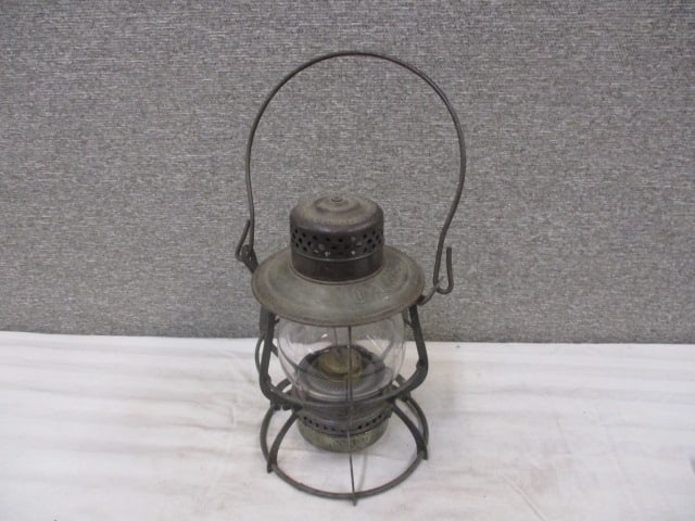 Keystone O & LK Railyard Lantern: 7"w x 10"t
