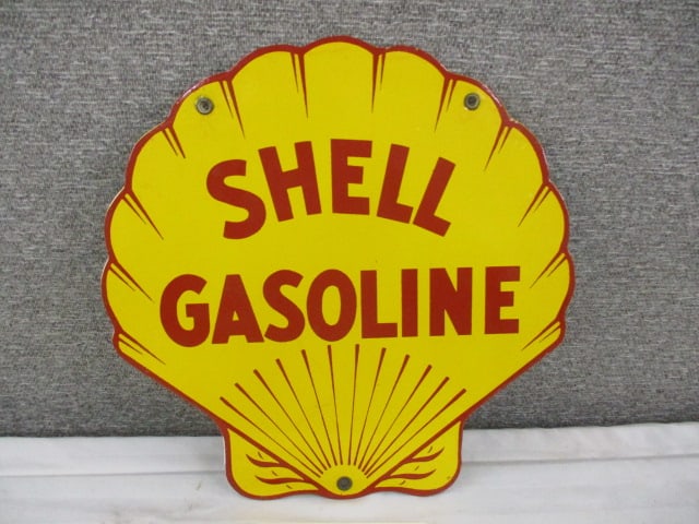 Porcelain Shell Pump Plate: 12"w x 12"t