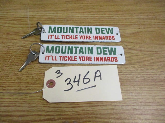 Porcelain Mountain Dew Key Hangers (1 of 3)