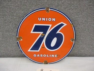 Porcelain Union 76 Pump Plate