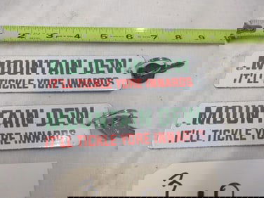 Porcelain Mountain Dew Key Hangers