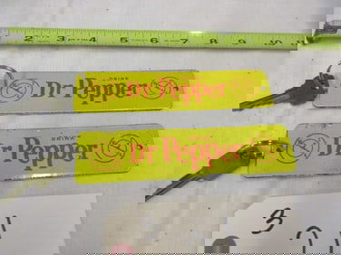 Porcelain Dr. Pepper Key Hangers