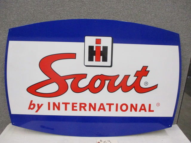 Powder coat I/H Scout Sign (1 of 3)