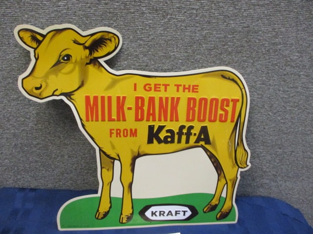 Stamped Tin Kraft Kaff-A Sign (1 of 4)