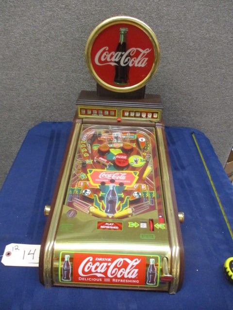 Coca-Cola Collectors Pinball Game (1 of 4)