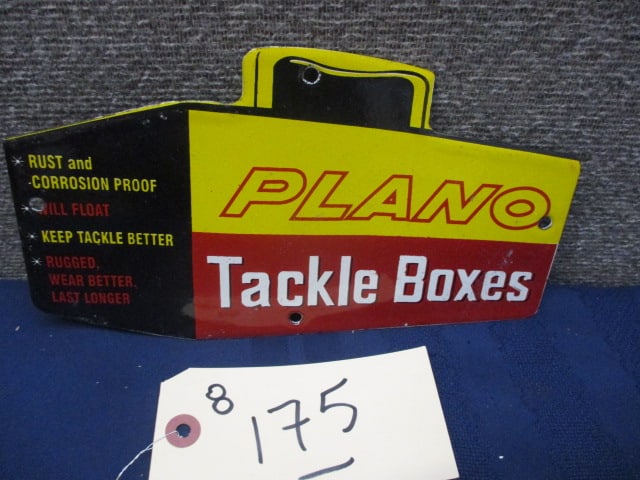 Porcelain Plano Tackle Boxes Sign (1 of 3)