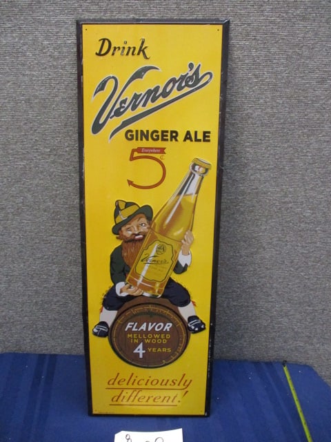 Vernor's Ginger Ale Sign (1 of 3)