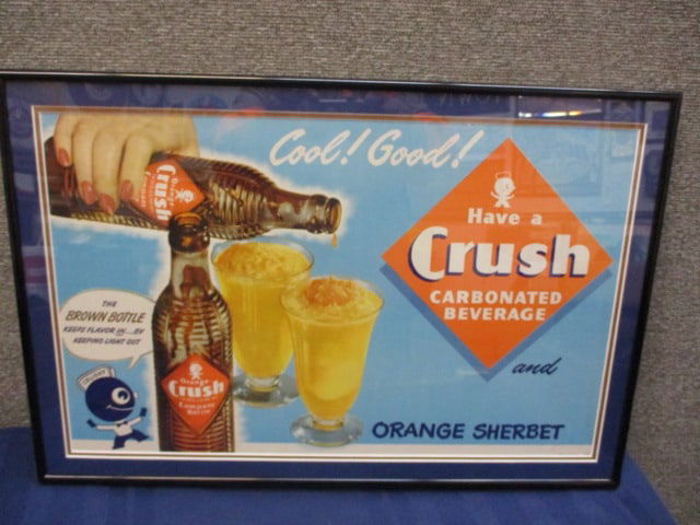 Framed Orange Crush Poster (1 of 3)