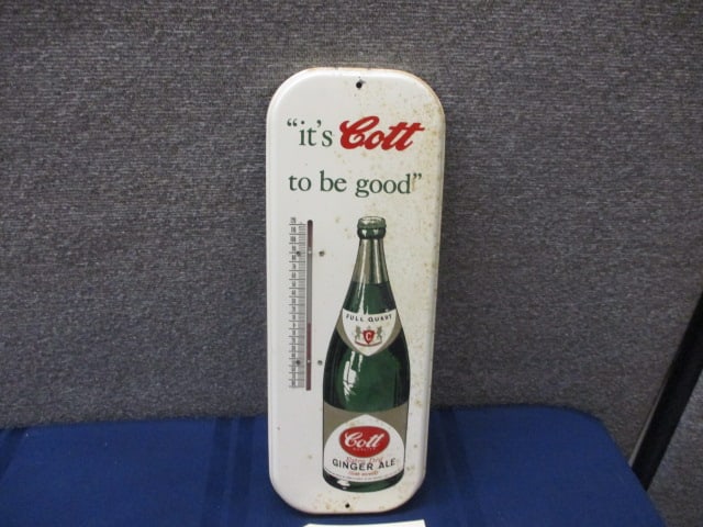 Tin Cott Gingerale Thermometer (1 of 3)