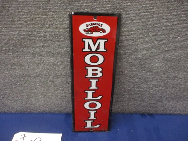 Porcelain Gargoyle Mobil Oil Sign (1 of 3)