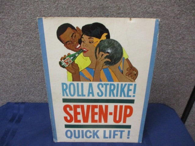 Cardboard 7-up Stand Up: 11.75"W x 15.75"T