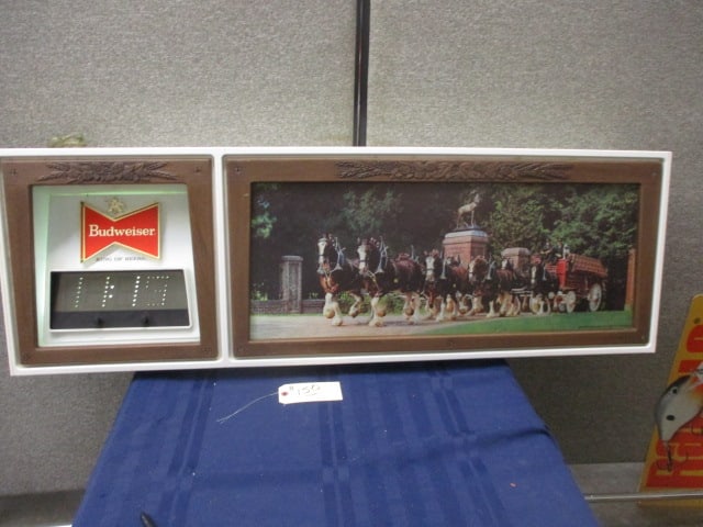 Budweiser Clydesdale Team Sign (1 of 3)