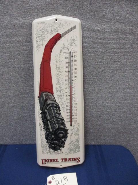 Tin Lionel Trains Thermometer (1 of 3)