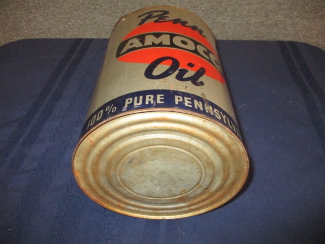 5 Quart Penn Amoco Oil Can - 3