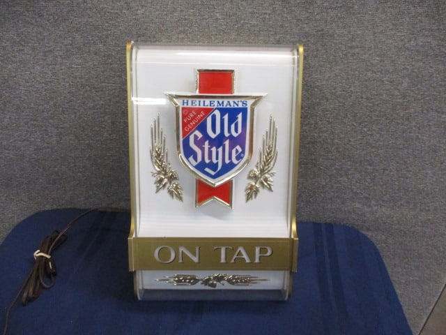 Lighted Old Style Beer Sign - 2