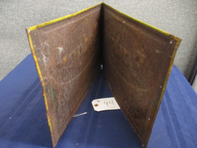 Tin Badger Silo Unloader Post Sign - 3