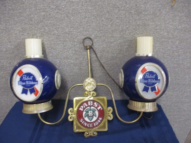 Hanging Pabst Blue Ribbon Light - 2