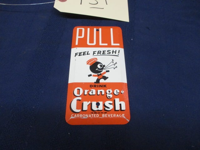 Tin Orange Crush Door Push (1 of 3)
