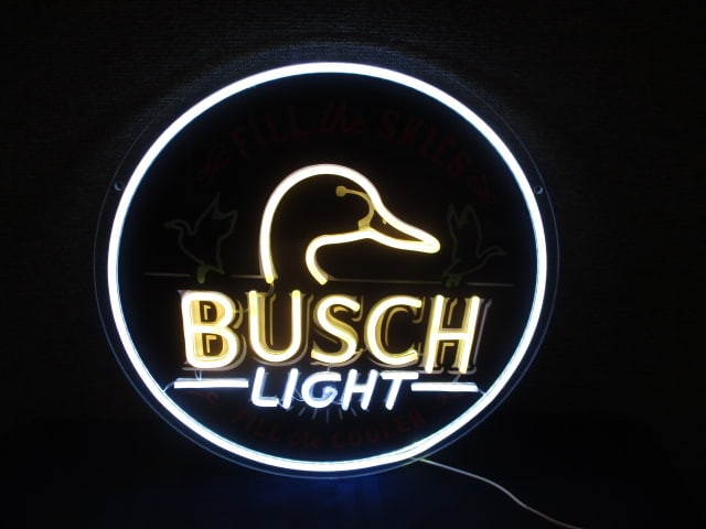 USB Busch Light Beer Sign (1 of 3)