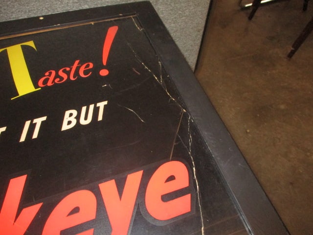 Framed '52 Buckeye Beer Poster - 2