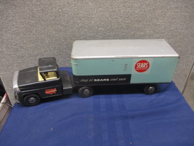 Tin Marx Sears Tractor Trailer - 2