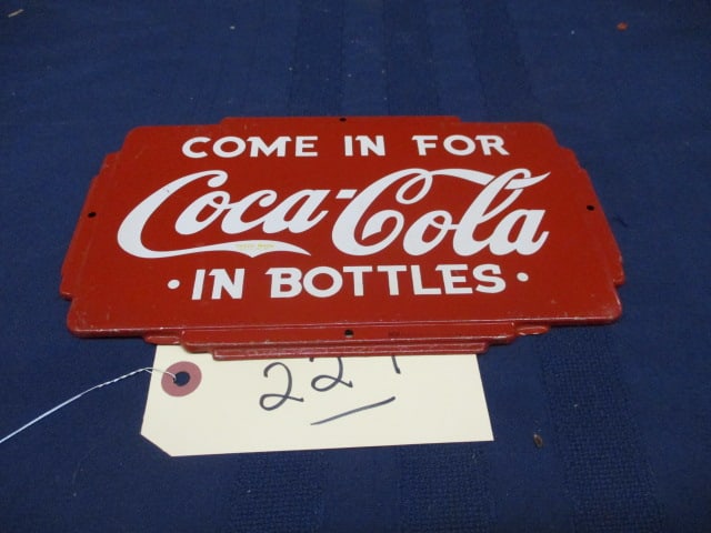 Tin Coca-Cola Door Push - 3