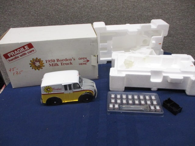 1950 Borden's Milk Truck: 13"W x 7"T x 7"