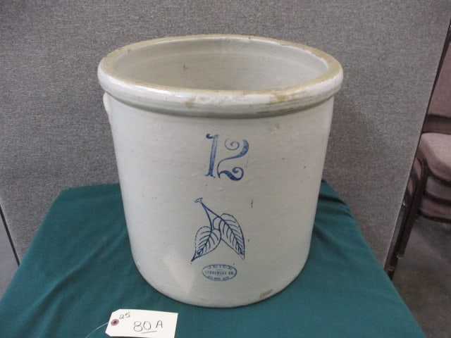 Red Wing 12 Gallon Birch Leaf Crock (1 of 4)