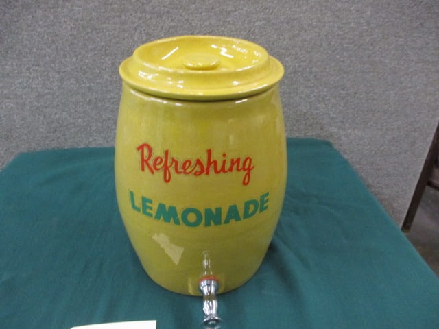 Stoneware Lemonade Dispenser (1 of 4)