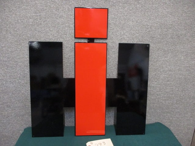 Powder Coat I/H Sign: 22.25"w x 24"t