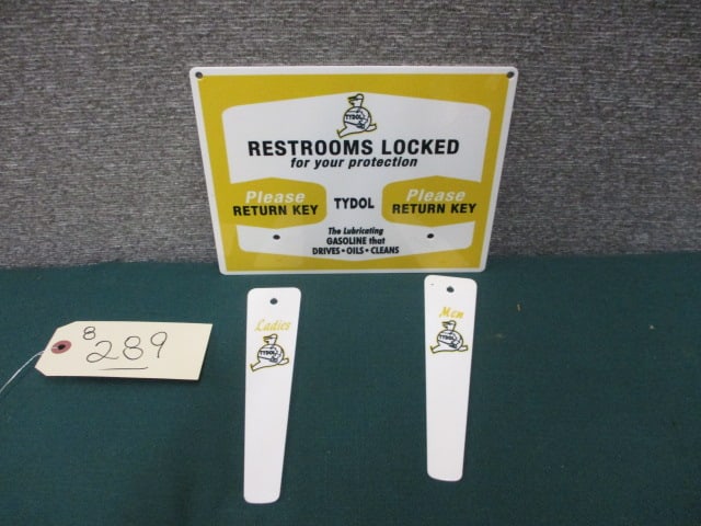 Powder Coat Tydol Key Holder: 9"W x 7"T