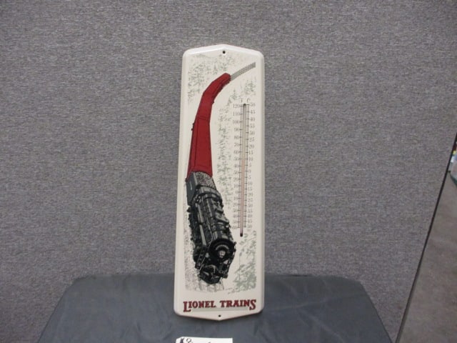 Tin Lionel Trains Thermometer (1 of 3)