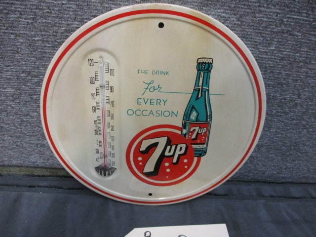 Tin 7-up Thermometer - 3