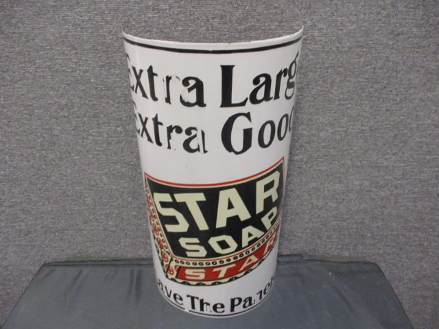 Porcelain Star Soap Post Sign (1 of 4)