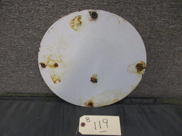 Porcelain Humble Gasoline Pump Plaque - 2