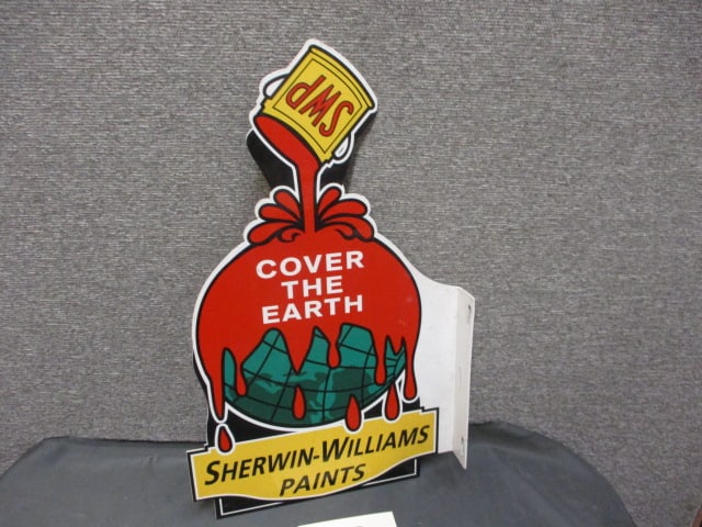 Powder Coat Sherwin-Williams Flange Sign (1 of 3)