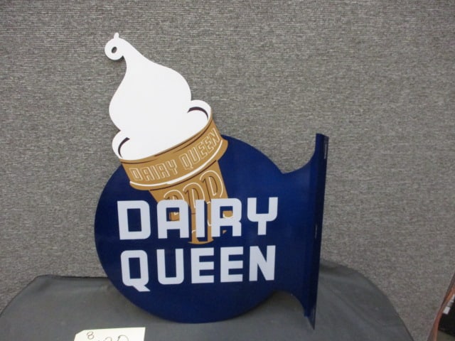 Powder Coat Dairy Queen Flange Sign (1 of 3)