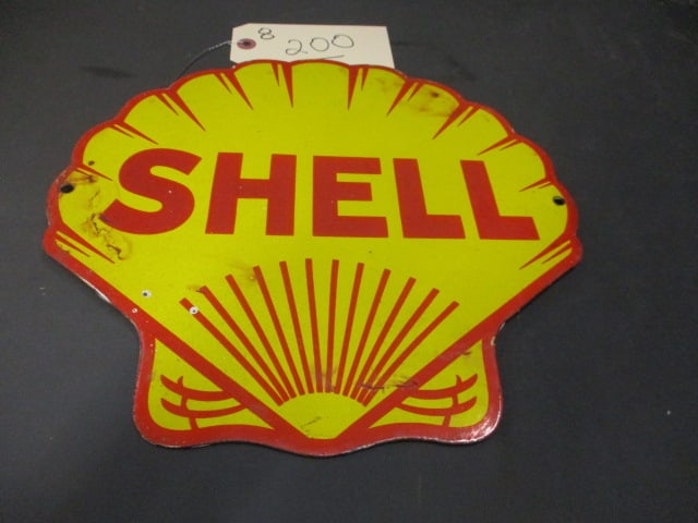 Porcelain Shell Pump Plaque - 3