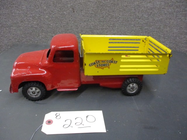 Buddy "L" Coast-to-Coast Stores Truck: 14.5"L x 5"T x 5.5"