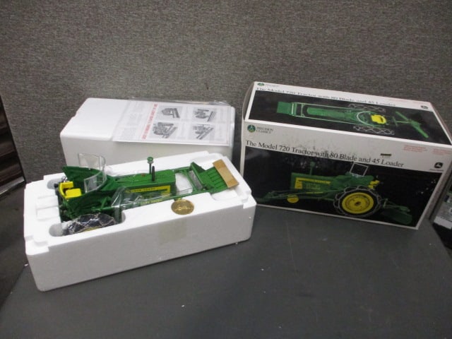 Precision Model 720 w/80 Blade & 45 Loader: 15"L x 8"T x 7.5"