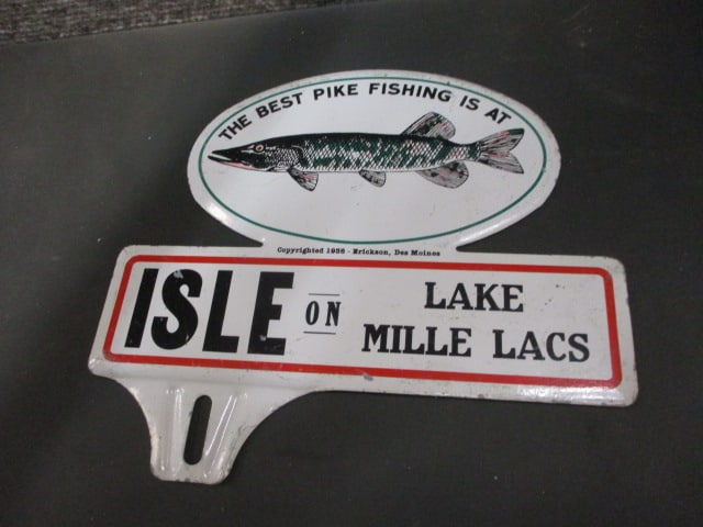 Tin Isle on Lake Mille Lacs License Tab (1 of 3)