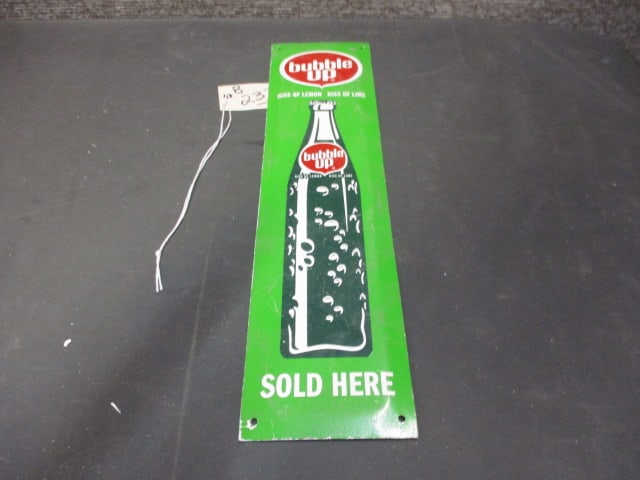 Tin Bubble Up Door Push - 2