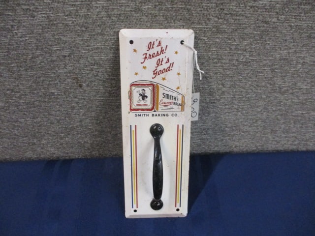 Tin Smith's Bread Door Pull: 3.5"W x 10"T