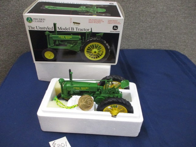 Precision Unstyled Model B Tractor: 10"W x 6"T x 6.5"