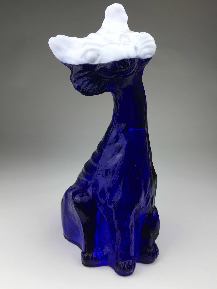 Fenton Cobalt and White Cat (1 of 3)