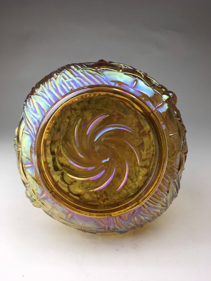 Fenton Carnival Glass Decanter (1 of 3)