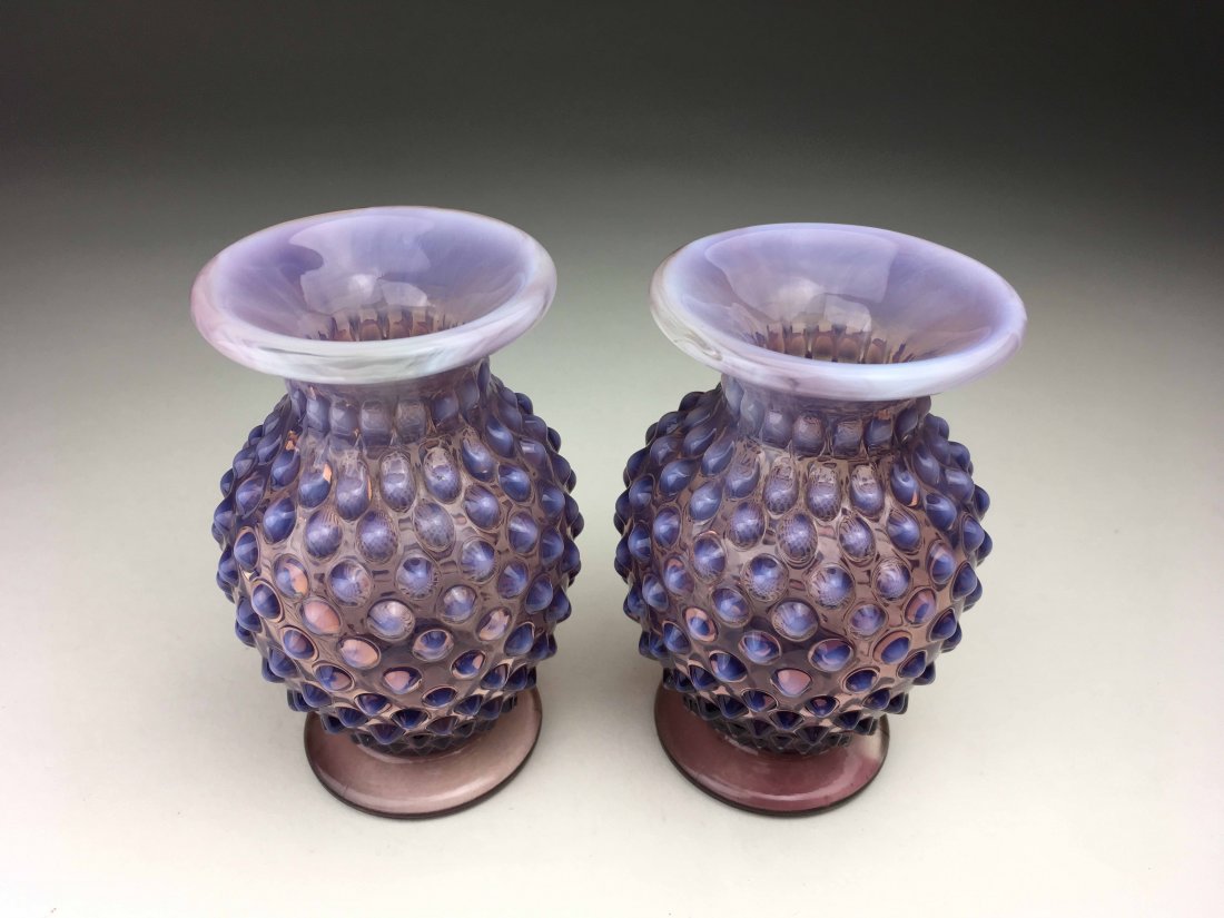 Fenton Amethyst Vases (1 of 3)