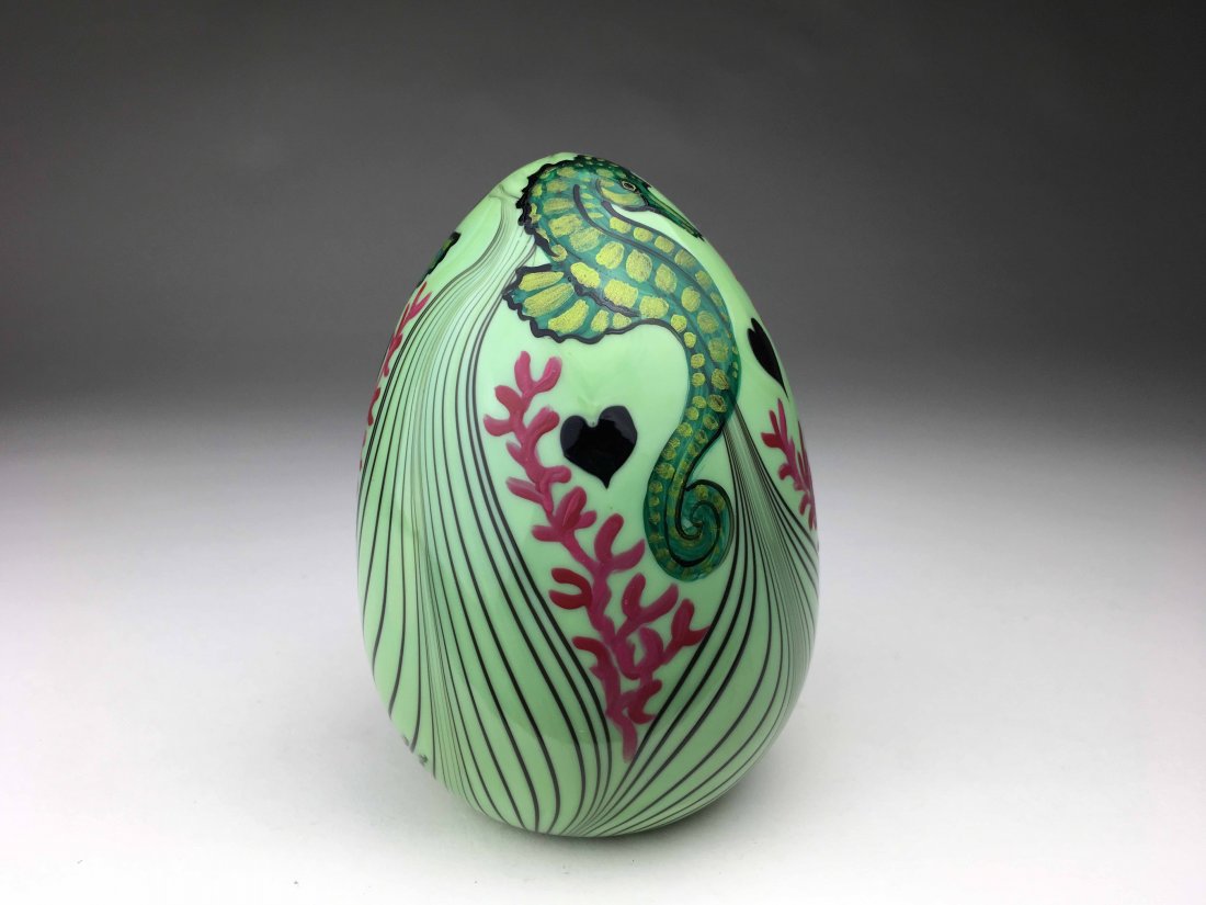 Fenton Hand Painted Egg (1 of 3)