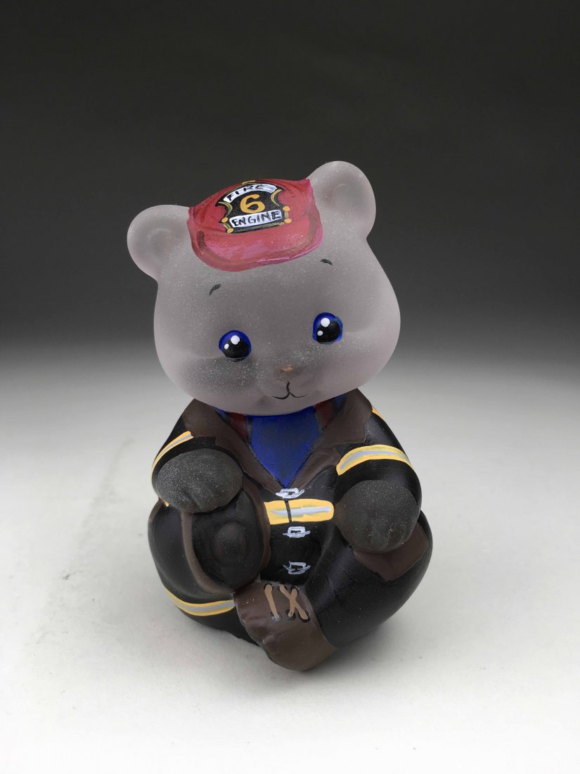 Fenton Fire Fighter Bear (1 of 3)